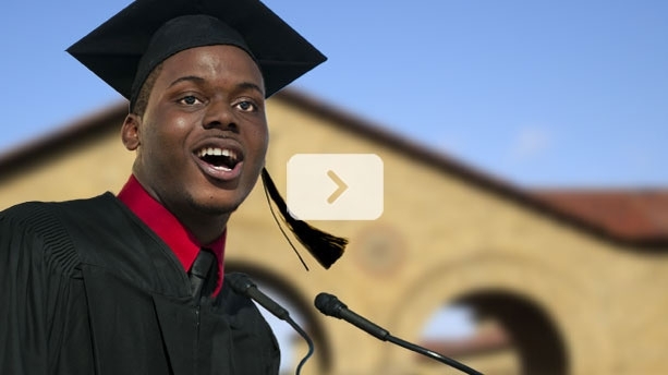 Video of Michael Tubbs, scholarship recipient